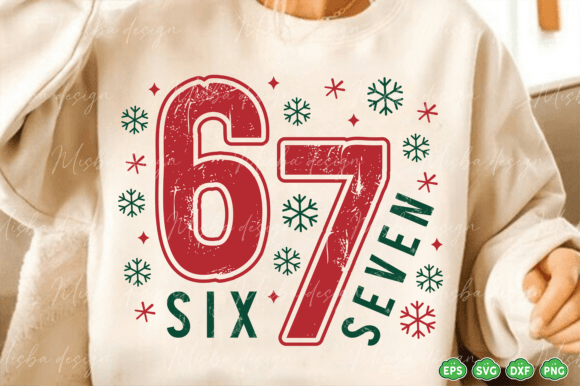 6 7 Six Seven SVG for Blog and Website Graphics