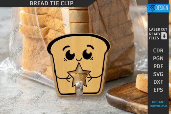 Bread Clip Laser Cut Baking Clip SVG Review