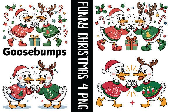 Fun Christmas Graphics for T-Shirt Designs