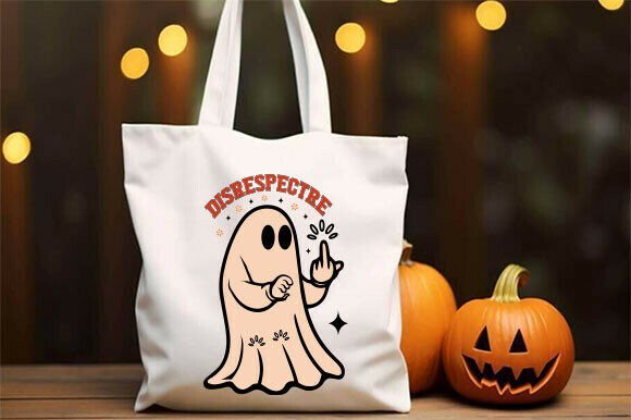 Funny Halloween Middle Finger Ghost SVG Review