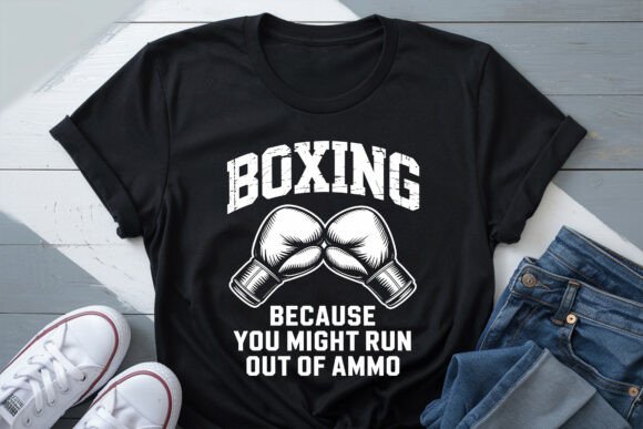 Funny Sarcastic Boxing Gameday Shirt SVG for T-Shirt Designs