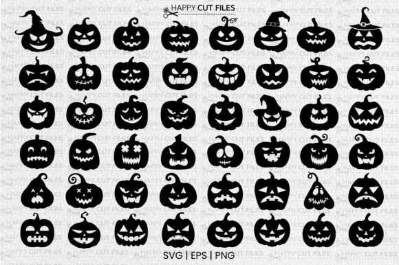 Halloween Pumpkin Jackolantern Ghost Svg for Creative Projects