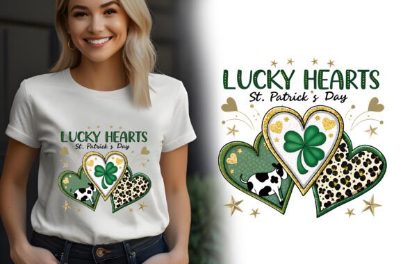 St. Patrick’s Day T-Shirt Graphics for Festive Design Projects